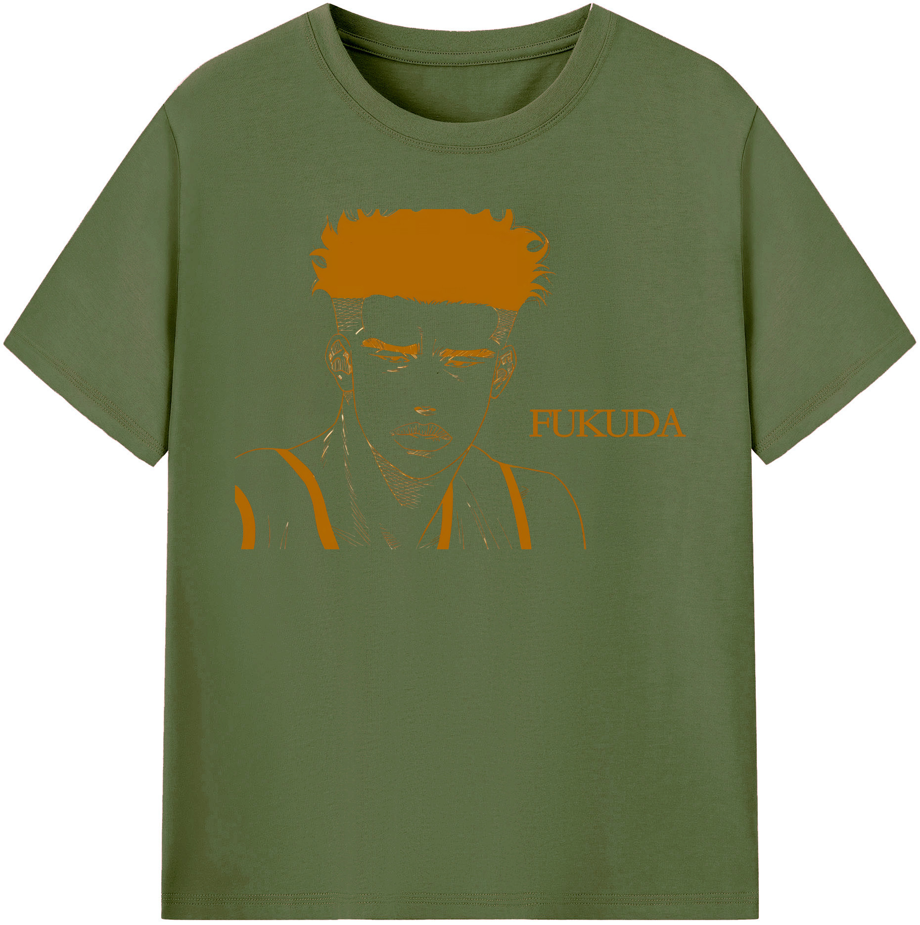 （画像用） SLAM DUNK／スラムダンク 綿100％半袖Tシャツ（フロントプリント）